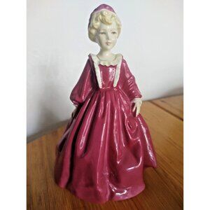 Grandmother's Dress-Red -  Freda Doughty Children by Royal Worcester 6 3/4"
